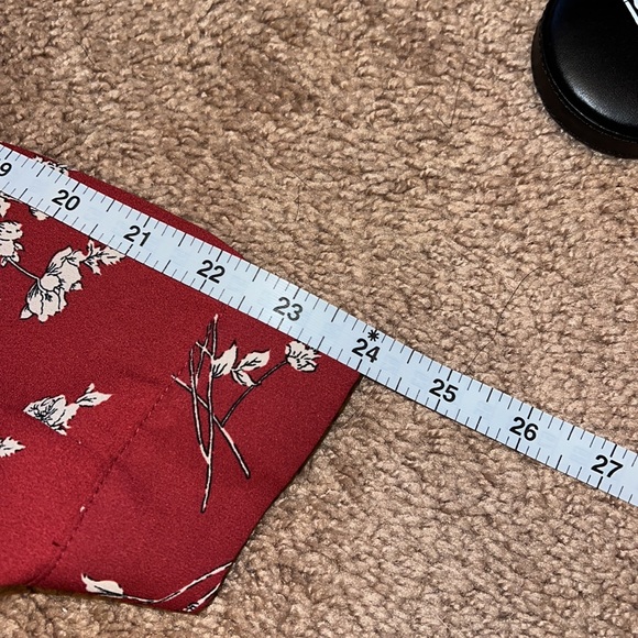 Forever 21 Red Floral Dress - Picture 6 of 6